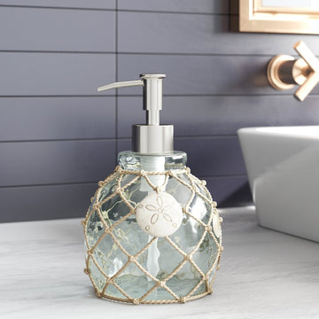 Andpu Seaglass Lotion and Soap Dispenser